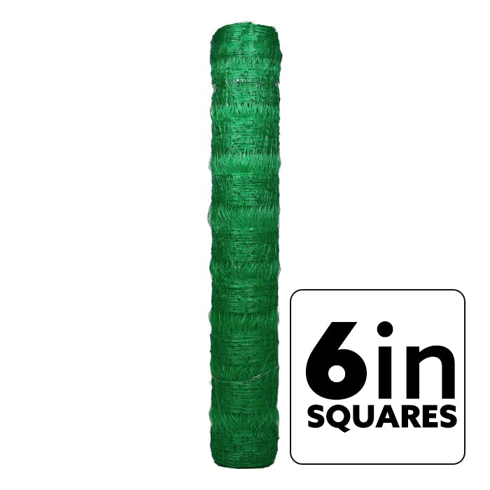 VineLine Durable Plastic Trellis Netting Green Roll 4ft x 1000ft
