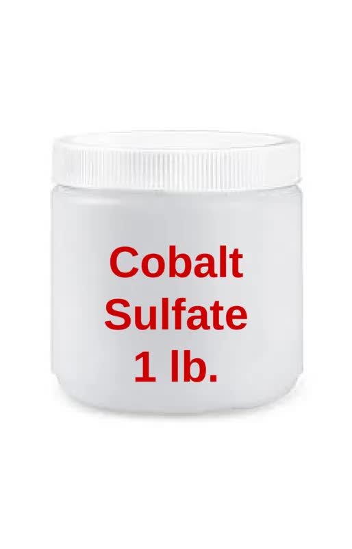 Cobalt Sulfate, 1 lb