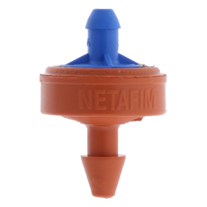 Netafim Woodpecker Pressure Compensating Junior Dripper w/ LCNL 10.6GPH Blue/Oran