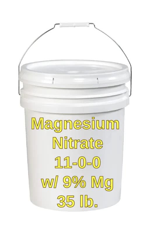 nitrate fertilizer for plants Magnesium Nitrate 35 lb. pail – Custom Hydro