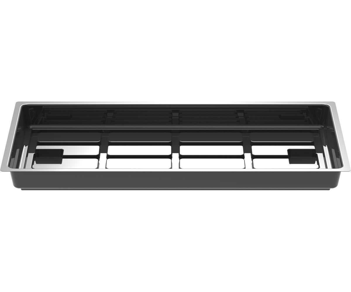 Active Aqua 2.0 Low Rise Tray, Black, 2'x4' (OD)