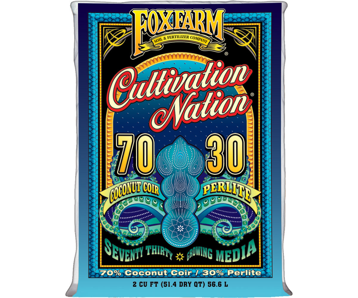 FoxFarm Cultivation Nation 70/30 Coconut Coir & Perlite, 2 cu ft