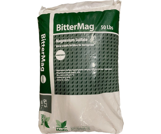 Haifa BitterMAG Epsom Salt Fertilizer for Hydroponics.