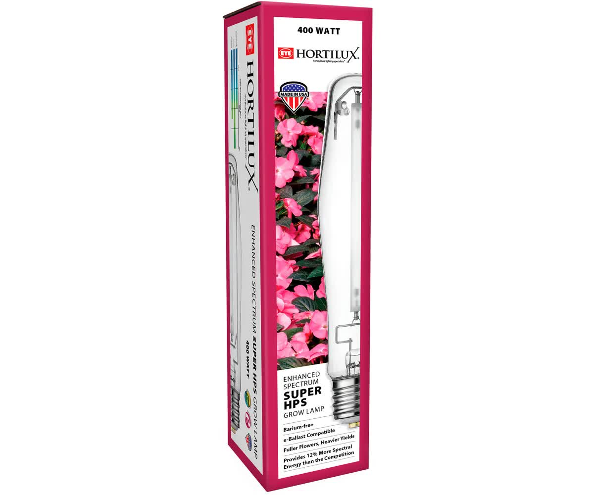 400 watt hps grow light bulb Hortilux Super HPS 400 watt lamp – Custom Hydro