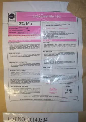Lidoquest Manganese EDTA 13% 55 lb.