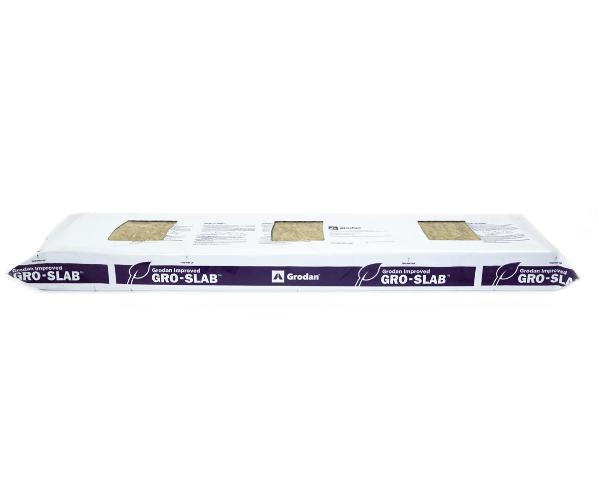 Grodan Improved Gro-Slab 36x8x3 w/ 3-4x4 pre-cut holes