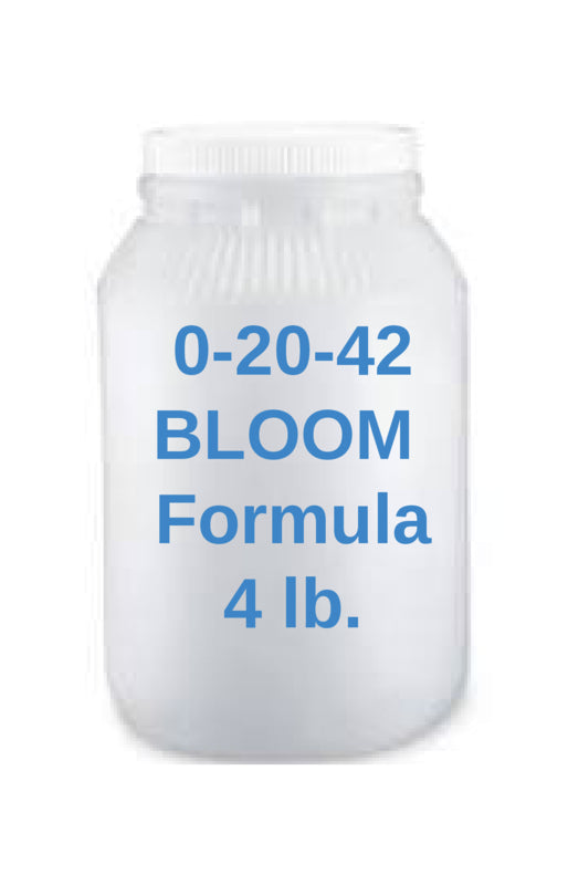 Cannabis Bloom Formula 0-20-42 fertilizer 4lb.