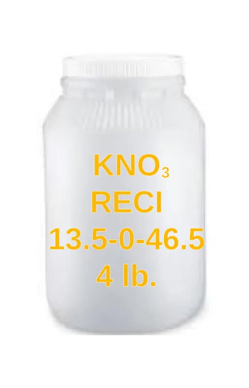 Potassium Nitrate RECI, 4 lb. jar