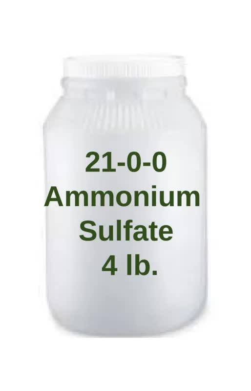 sulfate fertilizer for plants Ammonium Sulfate 4 LB – Custom Hydro