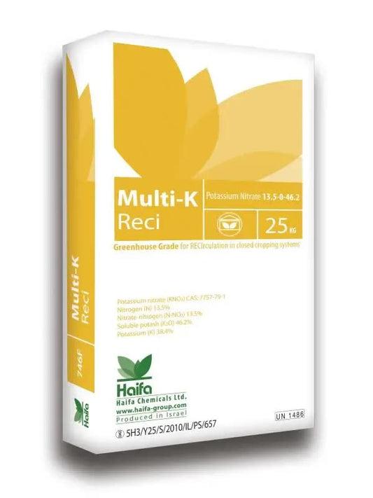 Haifa Multi-K RECI Potassium Nitrate 50 lb bucket
