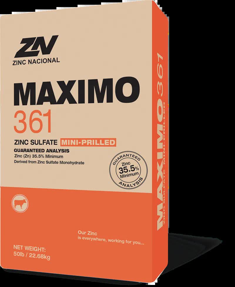 Maximo 361 Mini-Granule Zinc Sulfate Fertilizer 50 lb.