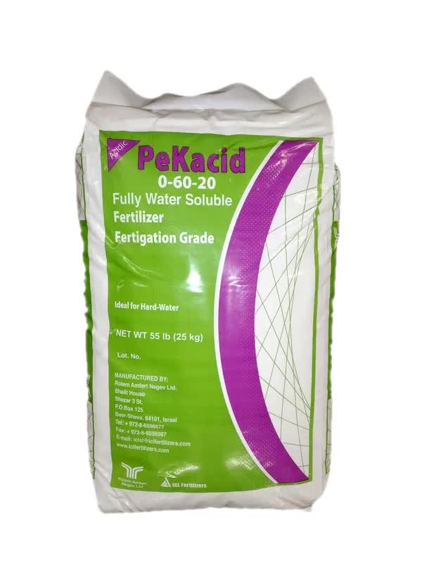 PeKacid 0-60-20 Fertilizer 55 lb. | pH Acidifier & Phosphorus
