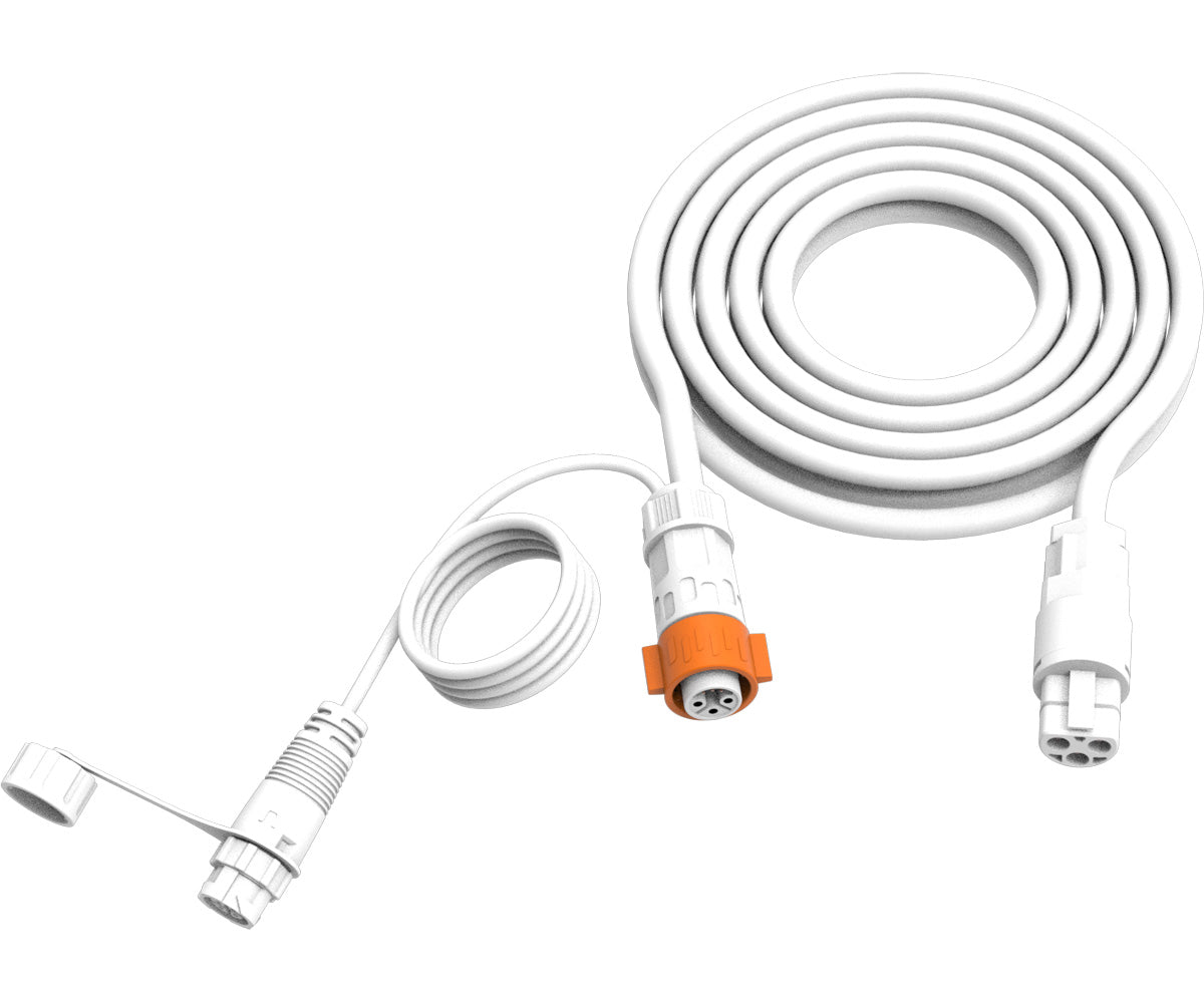 PHOTOBIO IU input cable assembly and RJ adapter cable with white and orange connectors