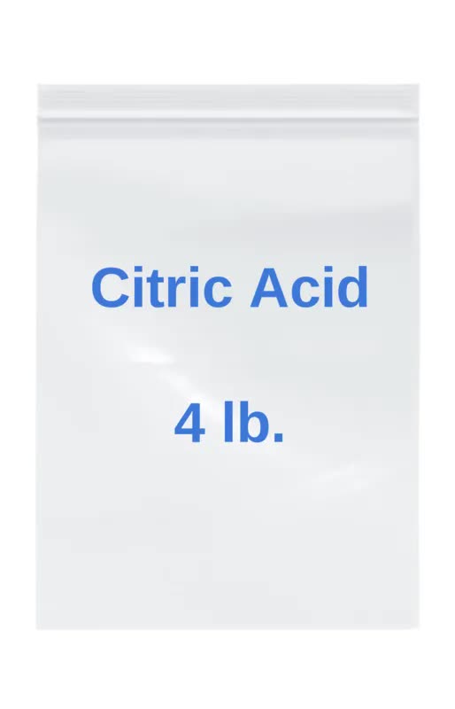 Citric Acid Anhydrous 4 lb.