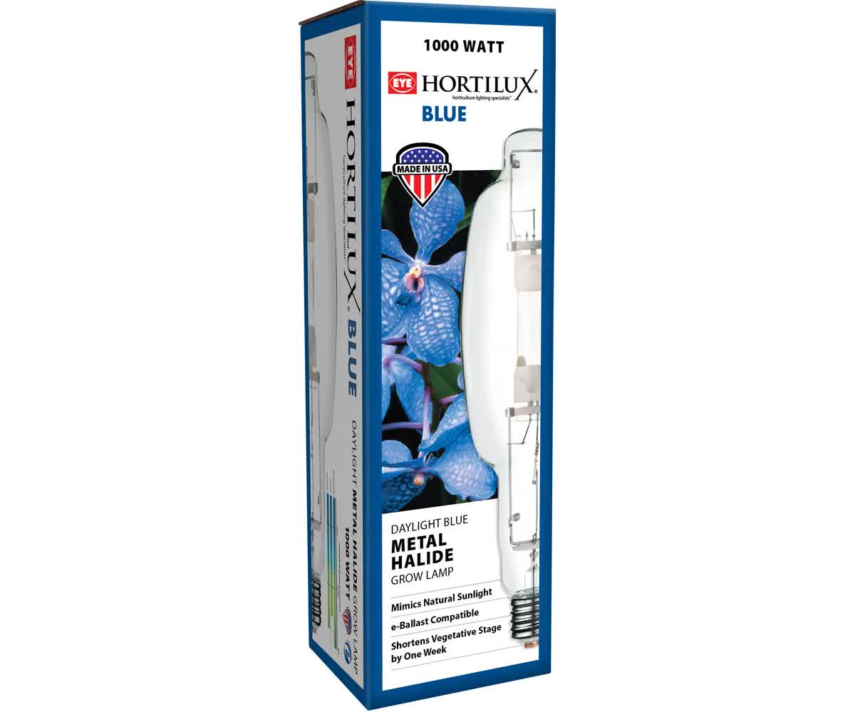 Hortilux Blue metal halide 1000 watt lamp