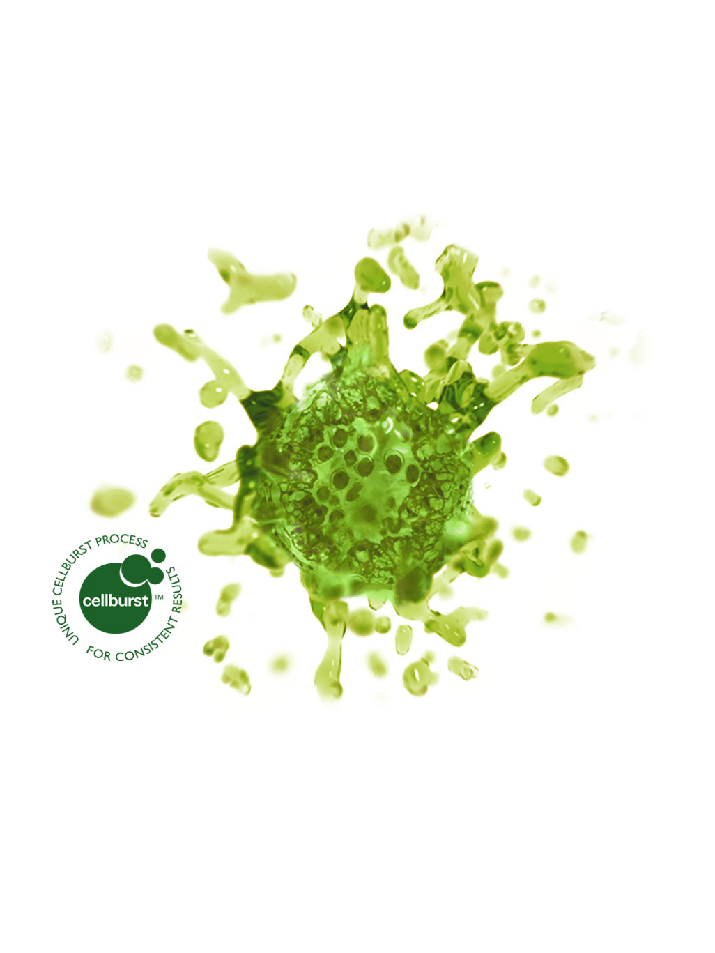 Kelpak liquid seaweed biostimulant cell burst visualization — Ecklonia maxima kelp concentrate for professional growers