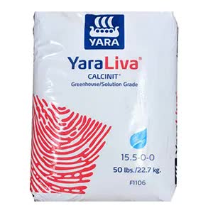 YaraLiva CalciNit 15.5-0-0 Calcium Nitrate | Greenhouse Grade - Custom ...