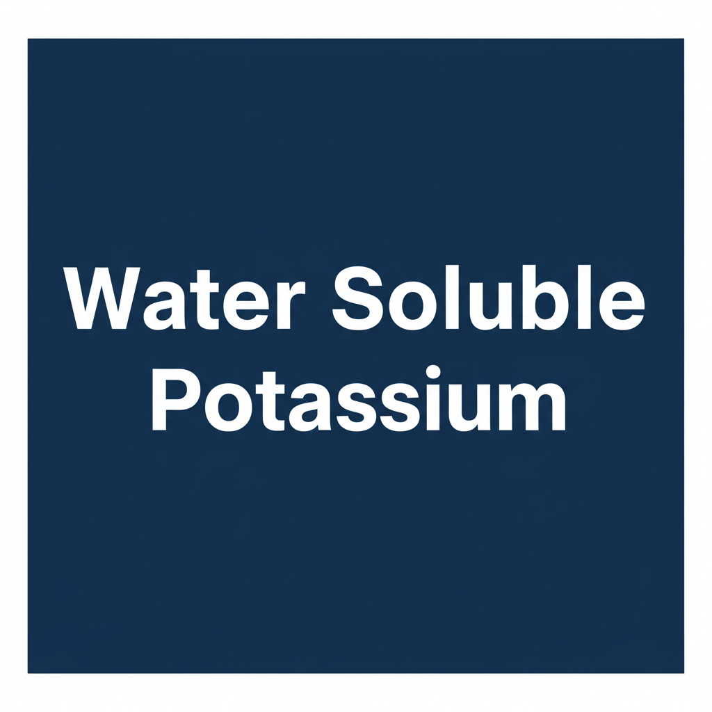 Water Soluble Potassium