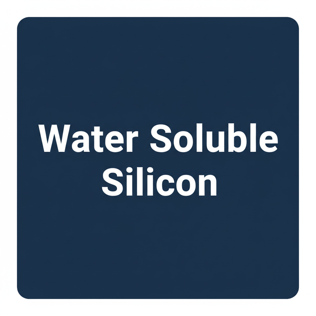 Water Soluble Silicon