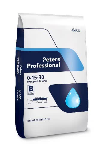 Peters Professional 0-15-30 Hydroponic Finisher - 25lb