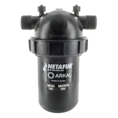 Netafim Manual Disc Filter 1in MPT x MPT 140 Mesh 5-26GPM