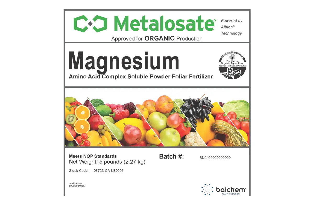 Metalosate Magnesium Organic 5 lb.