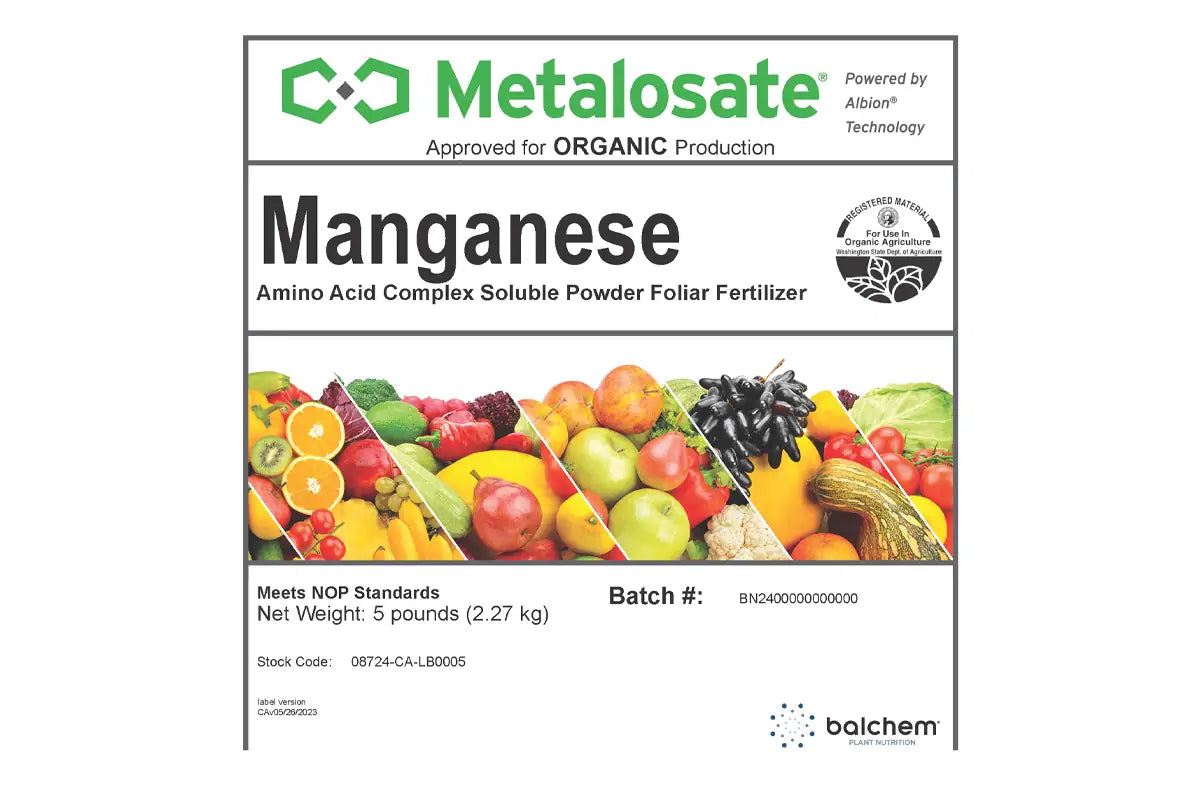 Metalosate Manganese Organic 5 lb.