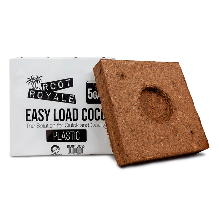 Root Royale Easy Load Coco Plastic Grow Bags 5 Gallon