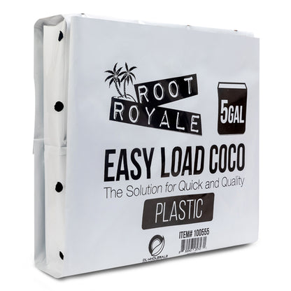 Root Royale Easy Load Coco Plastic Grow Bags 5 Gallon