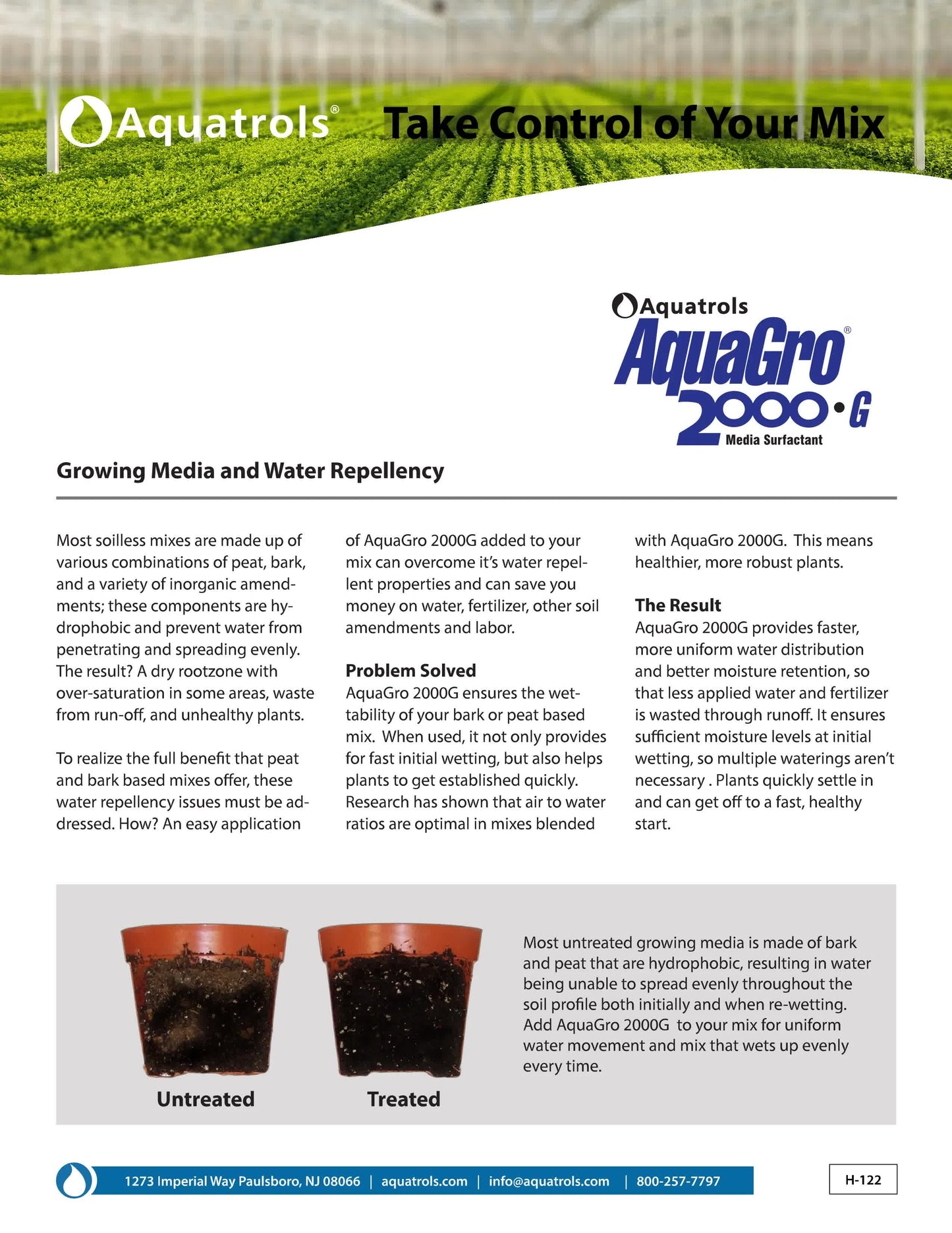 AquaGro 2000 - 120 lb