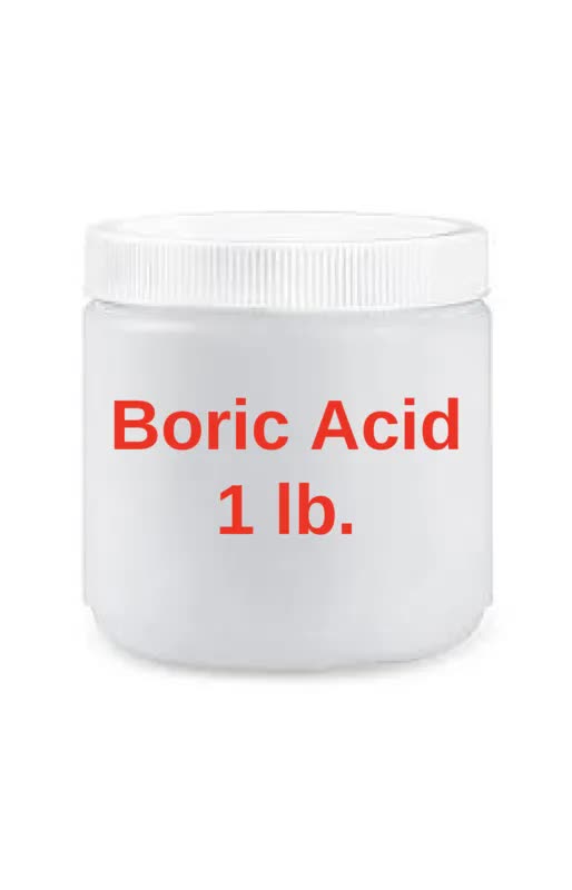 Boric acid 99.9% 1 lb.