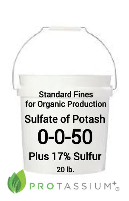 Potassium Sulfate STANDARD FINES 20 LB