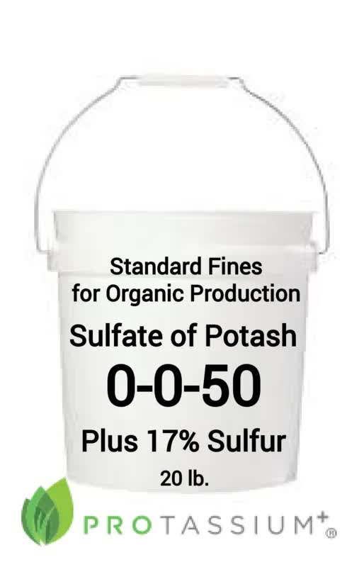 Potassium Sulfate STANDARD FINES 20 LB