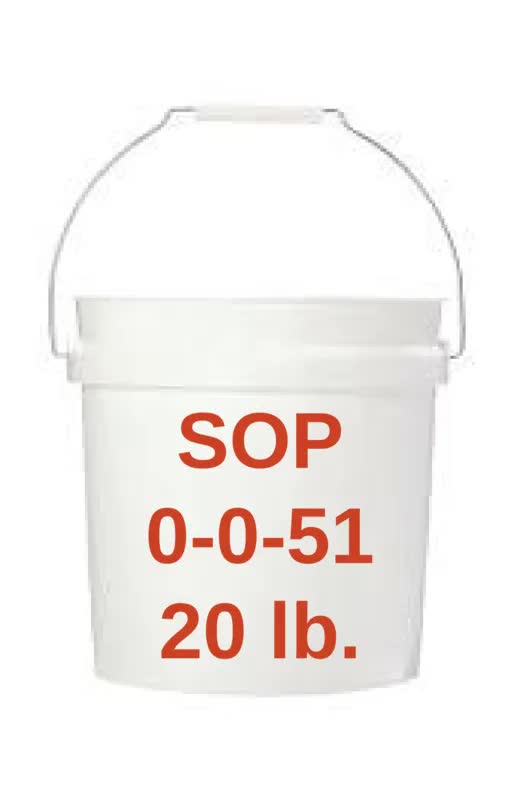 Sulfate of Potash 0-0-51 Greenhouse Grade 20 lb.