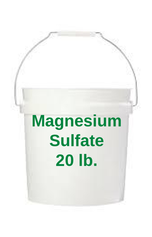 Magnesium Sulfate 20 lb.