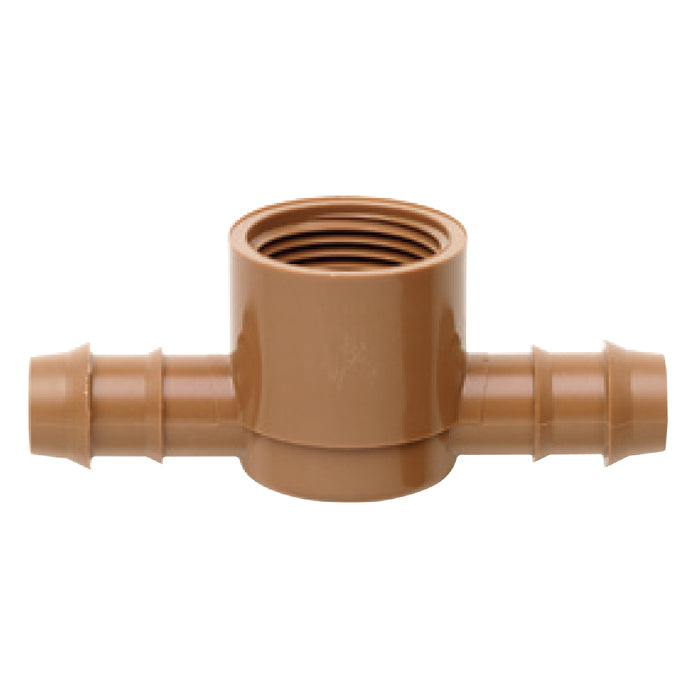 Netafim 17mm Combination Tee 2-Way Insert x 3/4in FPT (10pcs/Bag)