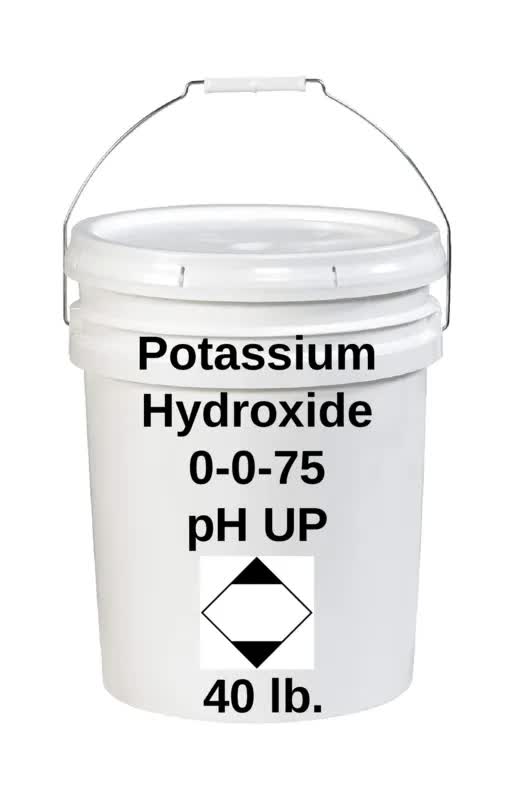 Potassium Hydroxide flake caustic potash 40 lb. .