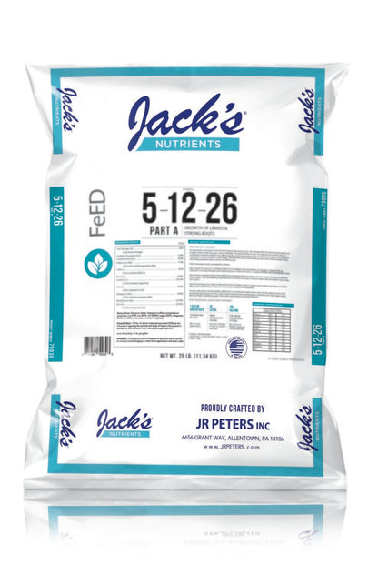 Jack's® Nutrients 5-12-26 Part A Fertilizer - 25lb
