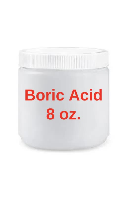 Boric Acid 99.9% 8 oz.