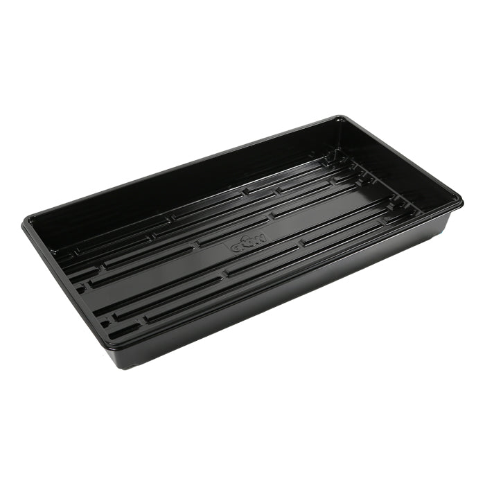 GROW1 EXTREME Propagation Tray w/o Drain Holes Black (10in x 20in x 2.25in)