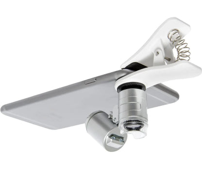 Universal Phone Microscope 60x w/clamp