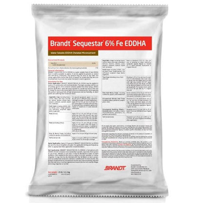 Sequestar 6% Fe EDDHA Iron Chelate