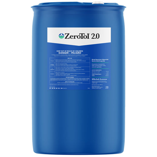 ZeroTol 2.0 Broad-Spectrum Algaecide, Bactericide & Fungicide | 55 Gallon Drum