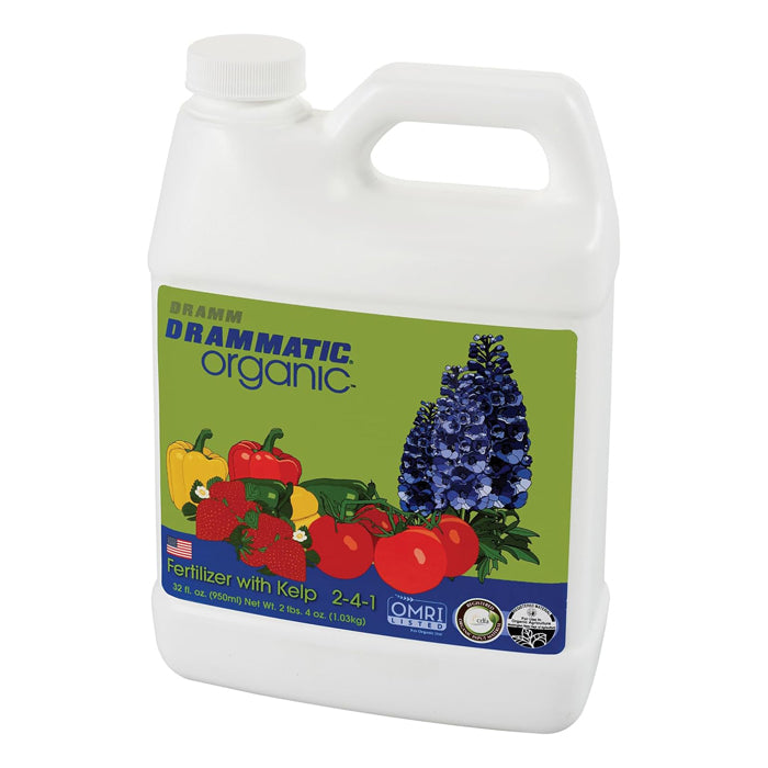 Drammatic Organic Fertilizer with Kelp 2-4-1 – 32 fl oz