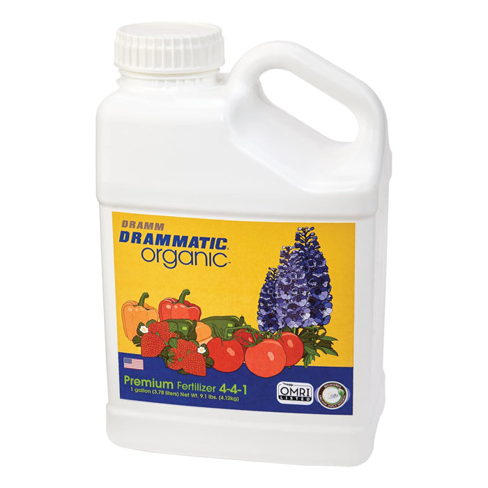 Drammatic Organic Premium Fish Fertilizer 4-4-1 – 1 Gallon