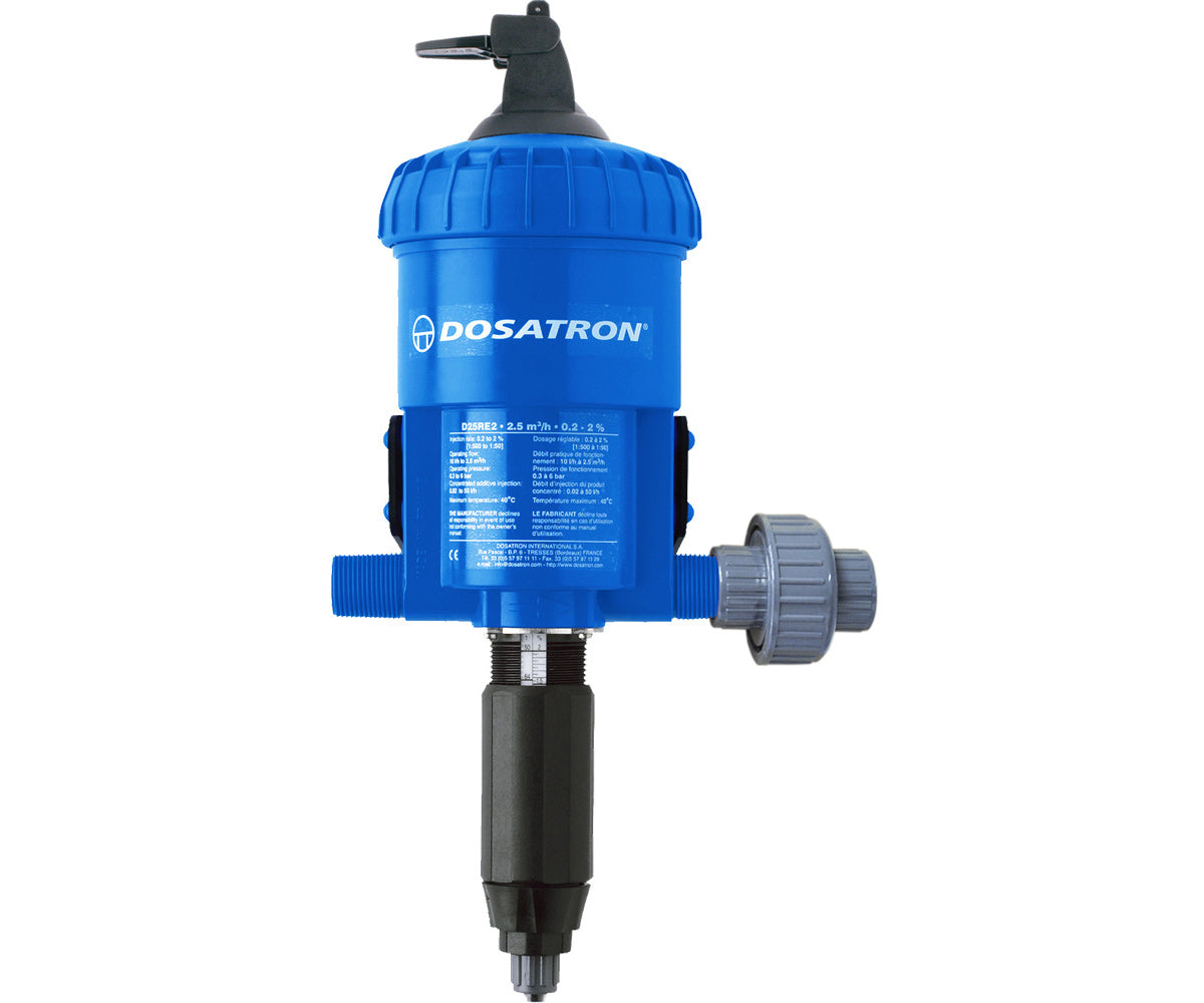 Dosatron Water Powered Doser 11 GPM 1:500 to 1:50 3/4 in