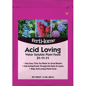 Fertilome Acid Loving Water Soluble Plant Food 31-11-11 - 1.5 lb