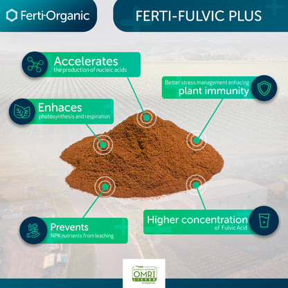 Ferti-Fulvic Plus 90% Fulvic Acid - 4 lb