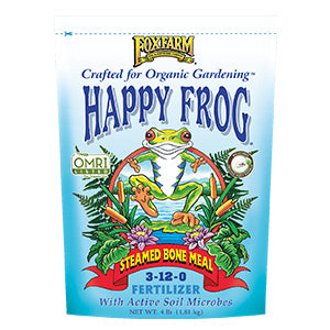 FoxFarm Happy Frog Steamed Bone Meal Dry Fertilizer | 4 lb
