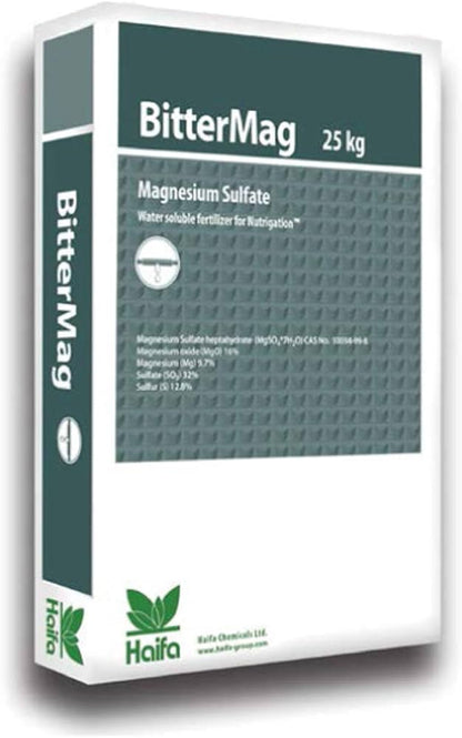 Haifa BitterMag Magnesium Sulfate Heptahydrate - Horticultural Grade 50 lb. bag